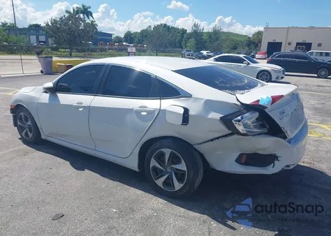 2019 Honda Civic Lx from USA, damaged, VIN 2HGFC2F6XKH575246